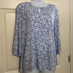 *NWOT* Kim & Co. Brazil Knit Top - Size L